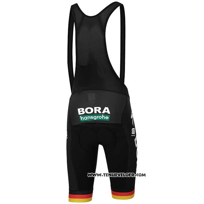 2020 Maillot Ciclismo Bora Champion Allemagne Manches Courtes et Cuissard